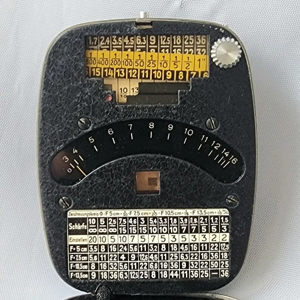 Electro Bewi‎ Super Light Meter Vintage Collectible Germany Photography Tool